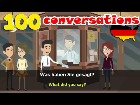 Basic German Conversation ~ Learn German~100 conversations