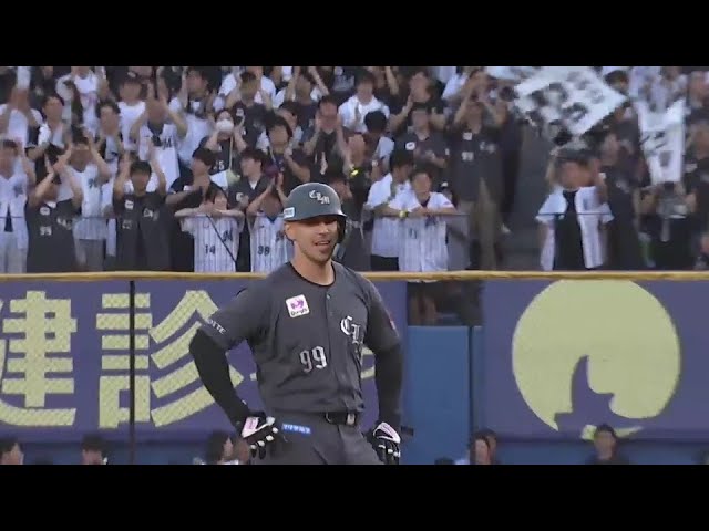 【1回裏】初回から幸先良く先制!! マリーンズ・ソト 古巣相手にタイムリー内野安打!!  2024年6月12日 千葉ロッテマリーンズ 対 横浜DeNAベイスターズ