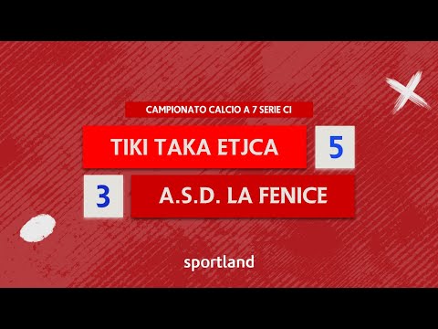 HIGHLIGHTS • Campionato Calcio a 7 Serie C1 - Tiki Taka Etjca - La Fenice