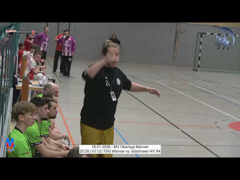 25:26 (13:12) TSG Wismar vs. Güstrower HV`94 - 18.01.2026
