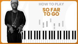 How To Play So Far To Go By J Dilla ft. Common, D&#39;Angelo On Piano - Piano Tutorial (FREE TUTORIAL)