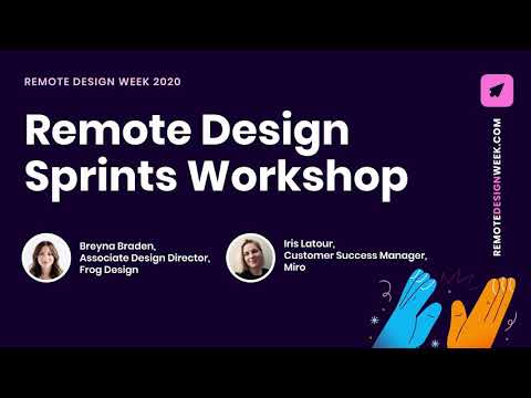 Remote Design Sprints Workshop