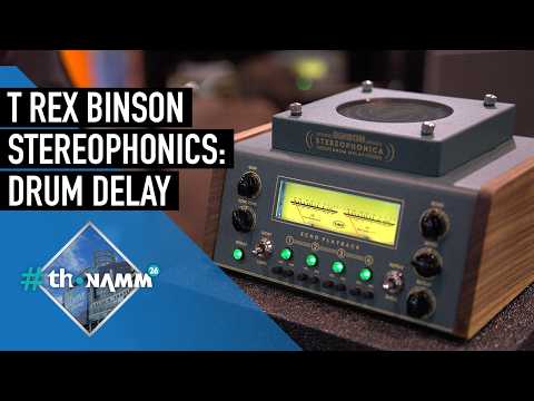 T-Rex Binson Stereophonics Drum Delay | #thoNAMM26