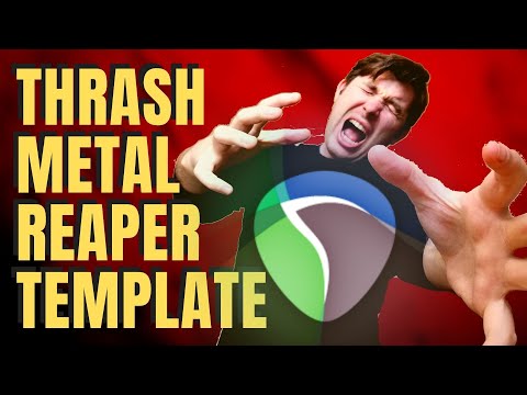 Thrash Metal Reaper Mix Template With Ugritone Kvlt Drums 2 & Trve Cab