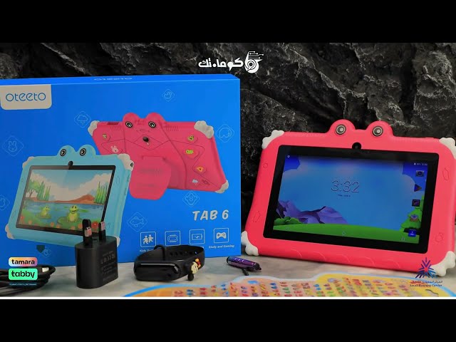 تابلت 7 بوصه من اوتيتو للاطفال ذاكرة 128 جيجا الرام 4 جيجا مع ملحقات