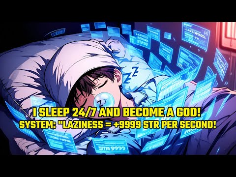 I Sleep 24/7 And Become A GOD! System: "Laziness = +9999 STR PER SECOND!