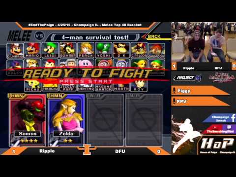 [End the Paign] Ripple (Samus) vs. DFU (Sheik)
