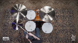 Video thumbnail for Used Sabian 18" HHX Stage Crash Cymbal - 1564g (U11808XN-1071319N) by Memphis Drum Shop