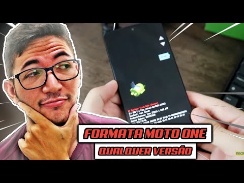 Como formatar o Moto one Macro, Vision, Action