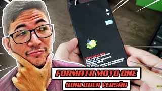 Como formatar o Moto one Macro, Vision, Action