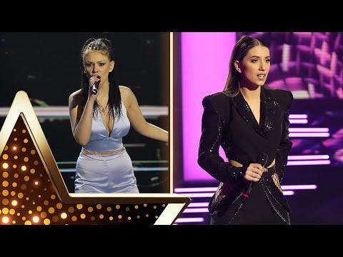 Adna Svraka i Ivona Damjanovic - Splet pesama - (live) - ZG - 22/23 - 22.04.2023. EM 25