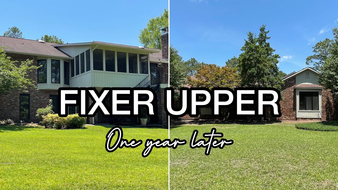 MY FIXER UPPER HOUSE TOUR: 1 year of renovations! before and after #homedecor #diy #makeover