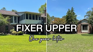 MY FIXER UPPER HOUSE TOUR: 1 year of renovations! before and after #homedecor #diy #makeover