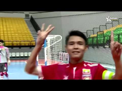 [HIGHLIGHT] Myanmar vs Laos 12.10.2015 [AFF Futsal Championship 2015]