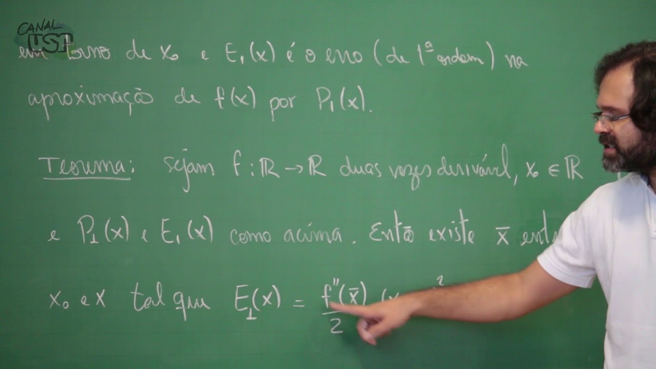 Cálculo I - Aula 20 (3/3) Polinômios de Taylor de ordem 1