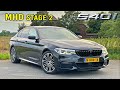 bmw 540i g30 *diy tuned* with mhd stage 2 review on autobahn