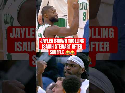 Jaylen trolls Beef Stew after scuffle 😂