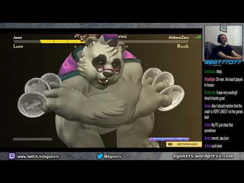 Janet (Lum) vs AkibanaZero (Rook): Monday Night Strike: Euro Fantasy Strike - YouTube