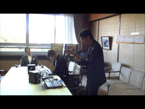 DJ Yuta & Yuichi 鳥取県知事 表敬訪問Live 2015年10月07日