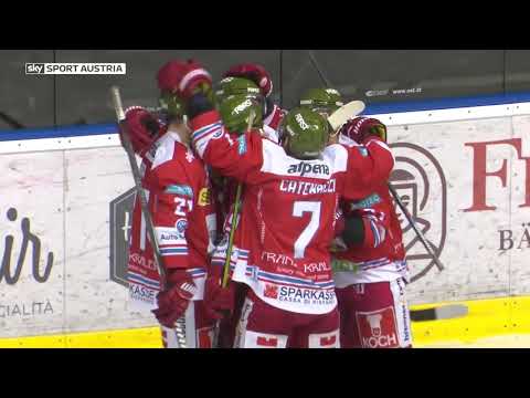 Highlights: Erste Bank Eishockey Liga, 6. Runde: HCB Südtirol Alperia - spusu Vienna Capitals 1:4