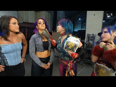 Bayley, Lyra Valkyria, Asuka & Kairi Sane Backstage: Raw December 1 2025