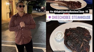 High Steaks Review - Okeechobee Steakhouse (West Palm Beach, FL) With BONUS giveaway