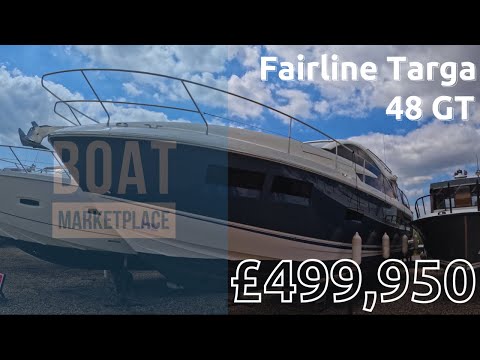 Fairline Targa 48 GT Yacht For Sale, Boat Tour