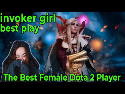 The Best Female Invoker Dota 2 Player | Learning Russia Language with invokergirl Ep. 03