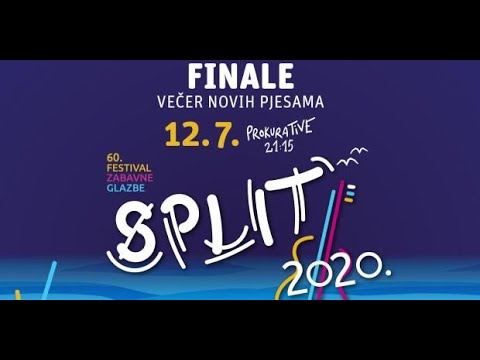 Festival zabavne glazbe Split 2020 (Finalna Vecer)