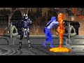 TAS SNES Ultimate Mortal Kombat 3 Cheatfest Shang Tsung Vs Smoke CPU