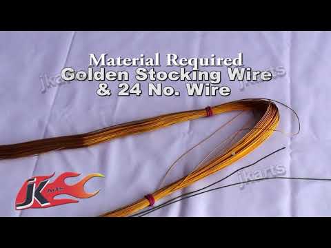 How to make red rose stocking flower