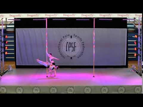 Kristina Walker & Heather Walker - Doubles - Prelim - World Pole Sports Championships  2015