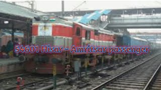 preview picture of video '54601 Hisar - Amritsar Passenger At Jakhal Junction'