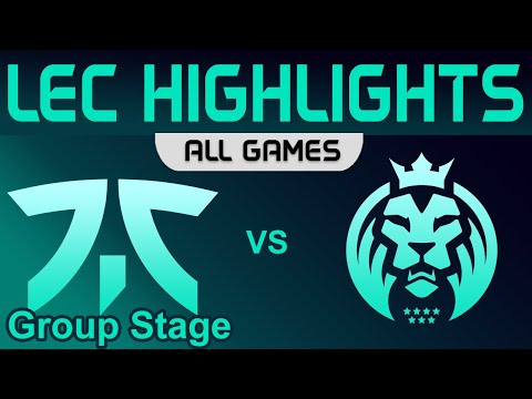 FNC vs MAD ALL GAMES Highlights Losers' Bracket LEC Spring 2023 Fnatic vs MAD Lions by Onivia