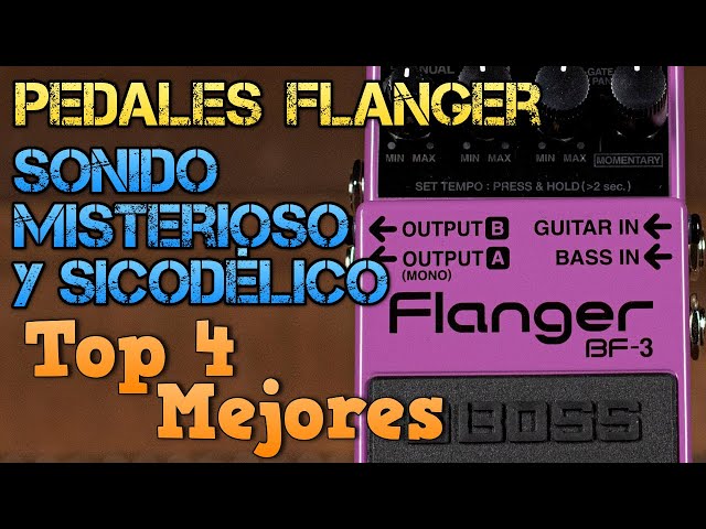 Vídeo relacionado con ZenithAur Pedal Flanger analógico con conmutación True Bypass y circuito de reducción de ruido, diseño mini portátil para guitarra eléctrica/bajo, de velocidad de 0,4 Hz-8 Hz
