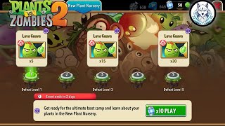 Lava Guava New Plant Nursery Event (Plants vs Zombies 2)