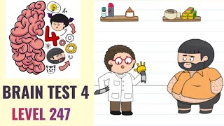 🧠 Brain Test 4 Level 247 | Doctor Worry must fix that robot arm | Walkthrough