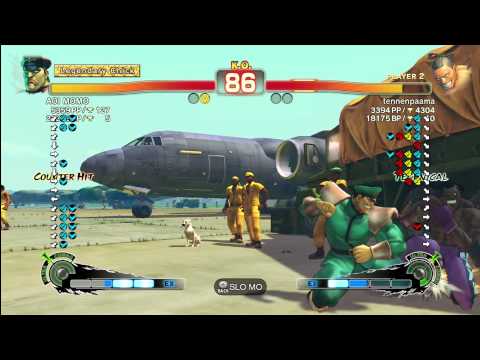 AOI MOMO [Bison] vs tennenpaama [D-jay] SSF4 Arcade Edition