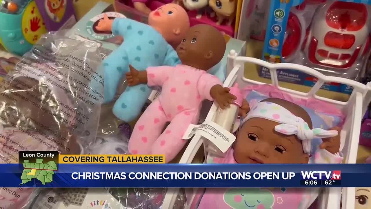 Christmas Connection now accepting donations in Tallahassee, aiming to help 500 families this mon...