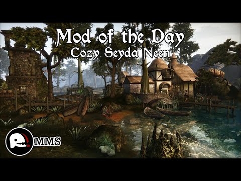 Morrowind Mod of the Day EP18 - Cozy Seyda Neen Town Mod Showcase