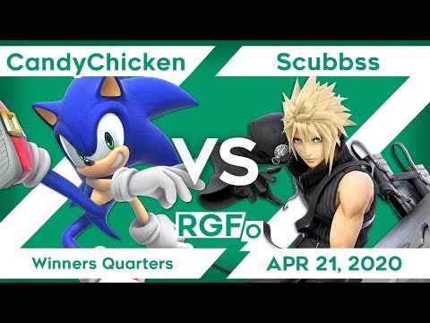CandyChicken (Sonic) vs. Scubbss (Cloud) - Winners Quarters - RGF Online #6