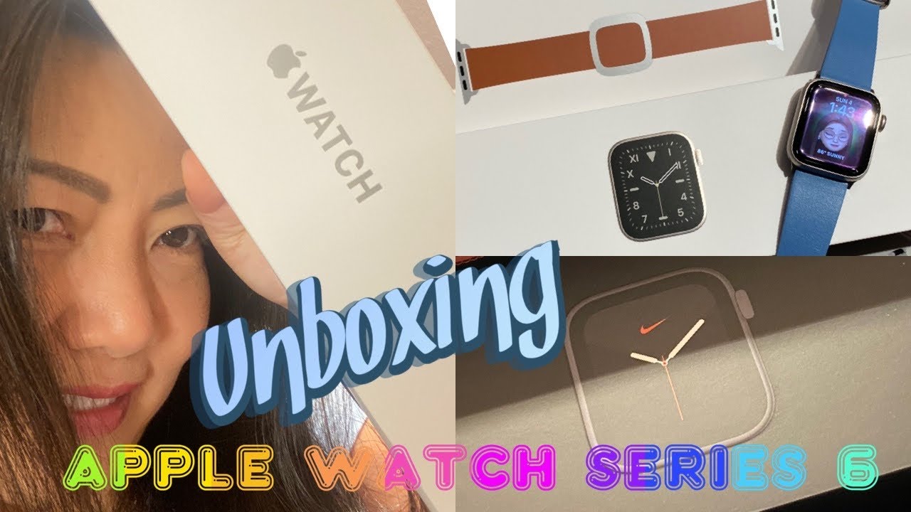 Apple Watch Series 6/Titanium/Aluminum-Nike/Space Gray/Modern Buckle Band//Cathie Manalo