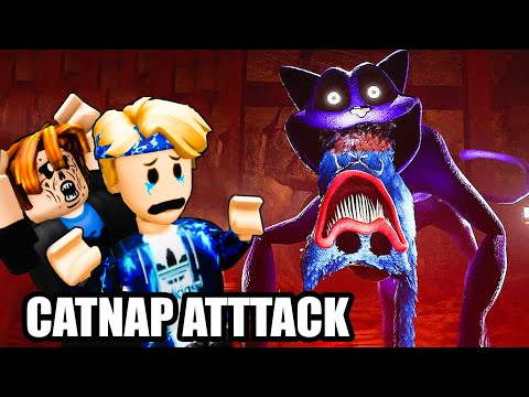 POPPY PLAYTIME CHAPTER 3 - PART 2: CATNAP ATTACK / ROBLOX Brookhaven 🏡RP - FUNNY MOMENTS