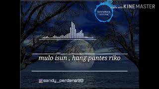 Download lagu Sedih banget BOHOSO MOTO cover Anisa salma - versi selow (lirick) mp3