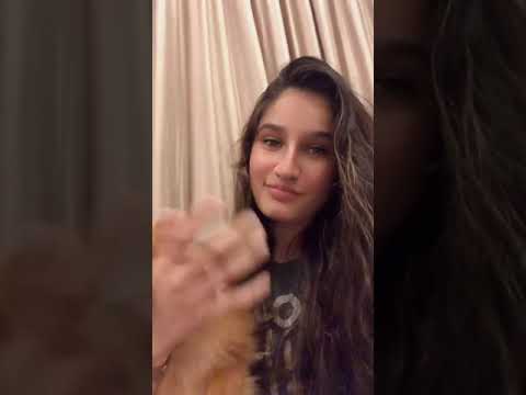 raveena tandon daughter and her dog | Rasthadani #shorts