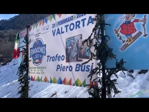 Valtorta, il Pinocchio sugli sci, in gara 180 ragazzi
