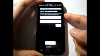 How to unlock Android Phone  After Too Many Pattern Attempts Easy Solution