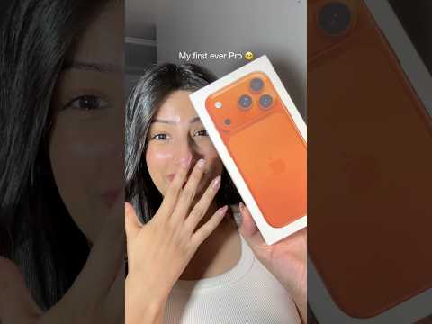 Unboxing iPhone 17 Pro | Cosmic Orange | My nail broke, please ignore