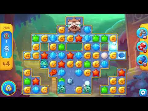 Fishdom  Level 7611 - 7620 (First Try) 🐟