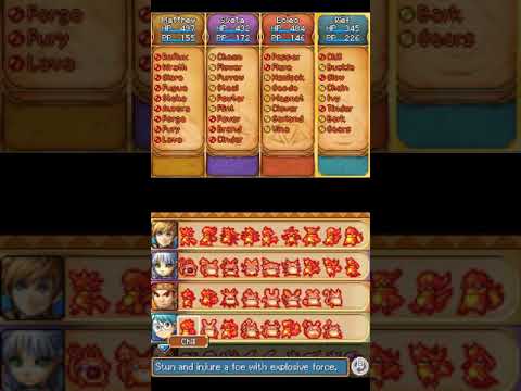 Golden Sun Dark Dawn - Dullahan Optional Boss (Same Summon Rush Strategy)